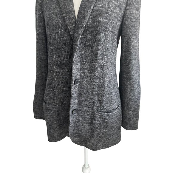 VINCE Women's Gray Wool Blend Blazer Jacket Size 6 - Picture 5 of 9